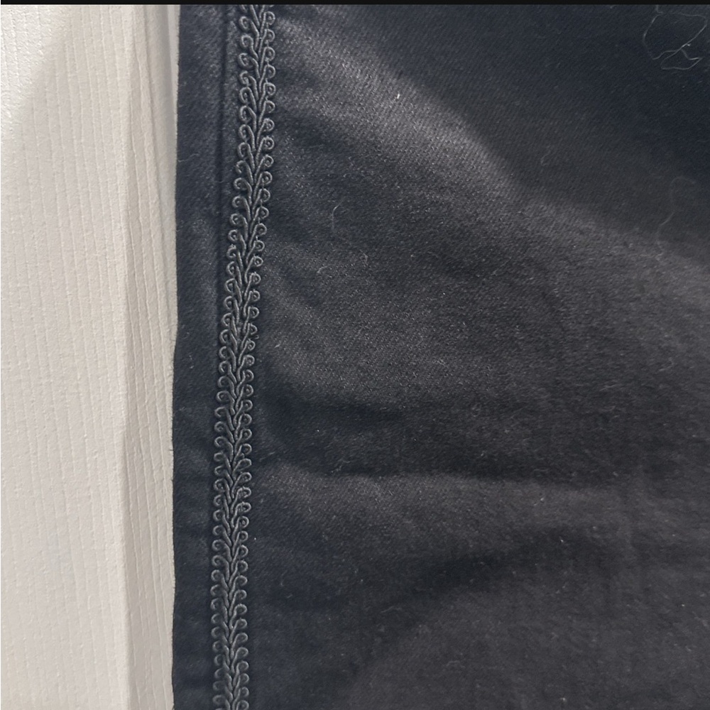 zara man trim detail denim jeans